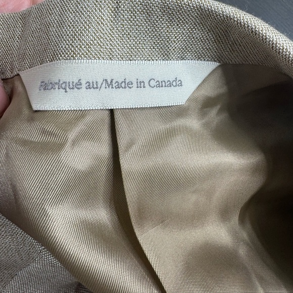 SAMUELSOHN Men’s Gable Tan Beige Wool/ Silk Blazer - Picture 5 of 7